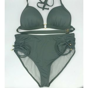 Venus 2 Piece Bikini Size 24 Top DDD2 38D Green